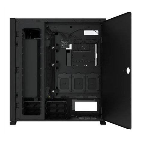 Corsair | Tempered Glass Full-Tower PC Case | iCUE 7000X RGB | Side window | Black | Full-Tower | Power supply included No | ATX - 5